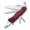Нож перочинный Victorinox Forester, 111 мм, 10 функций, рукоять нейлон, красно-черный Нож перочинный Victorinox Forester, 111 мм, 10 функций, рукоять нейлон, красно-черный