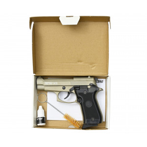СХП Охолощенный пистолет Retay Mod 84 Beretta 84FS, кал. 9 мм, сатин СХП Охолощенный пистолет Retay Mod 84 Beretta 84FS, кал. 9 мм, сатин