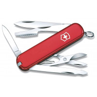 Нож перочинный Victorinox Executive, 74 мм, 10 функций, рукоять пластик, красный Нож перочинный Victorinox Executive, 74 мм, 10 функций, рукоять пластик, красный
