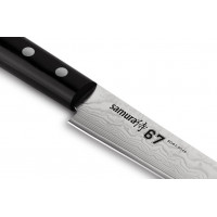 Samura Нож кухонный-67 SD67-0045M/K для нарезки 195 мм, дамаск (67 слоев), микарта