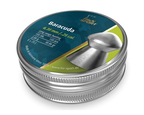 Пули H&N Baracuda 6,35 мм, 2,0 грамм, 150 штук