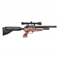 Пневматический пистолет Kral Puncher NP-04 Auto (орех, PCP)