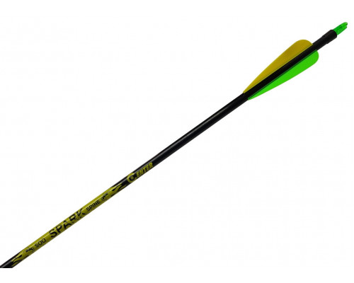Стрела лучная фибергласс Centershot Spark 500, Parabolic 3"