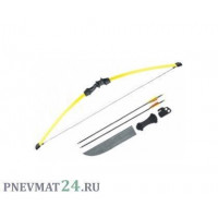 Детский рекурсивный лук Man Kung MK-RB008, 7 кг, 112 см (желтый) Детский рекурсивный лук Man Kung MK-RB008, 7 кг, 112 см (желтый)